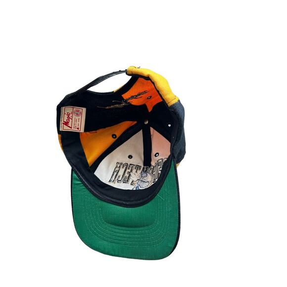 Vintage Georgia Tech Yellow Jackets Magic by Bee Snapback Hat Black Yellow - Picture 2 of 3